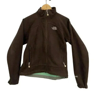 The North Face WindWall Jacket SMALL Brown Full Zip Women's